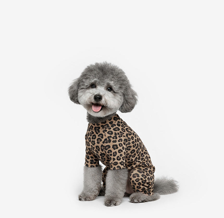 Leopard Dog Onesie