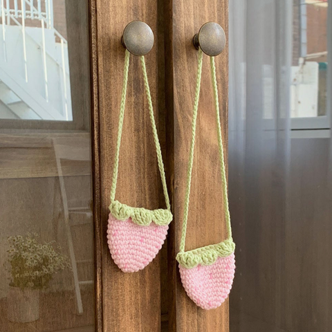 Pink Strawberry Bag