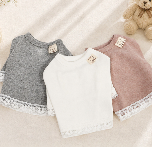 Mellow Lace Daily T-shirt (3 colors)