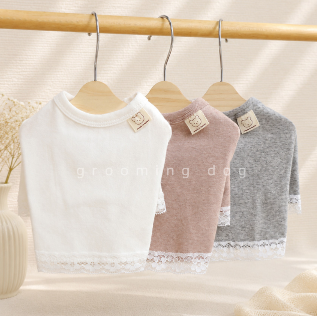 Mellow Lace Daily T-shirt (3 colors)