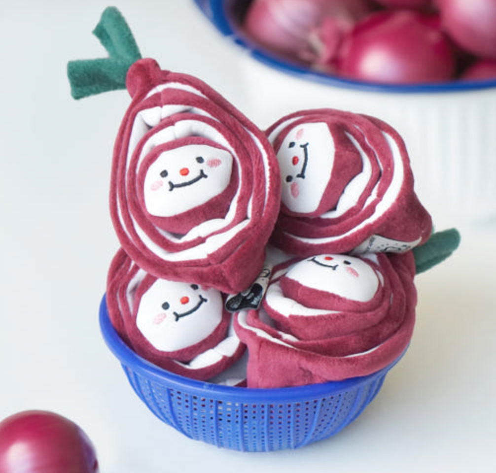 Red Onion Nosework Toy