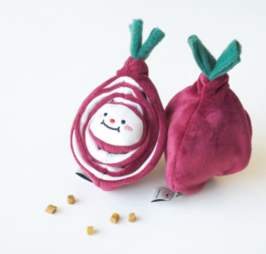 Red Onion Nosework Toy