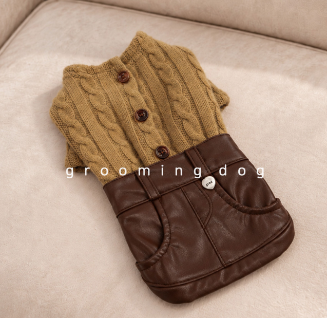 Mood Leather Dress (2 colors)