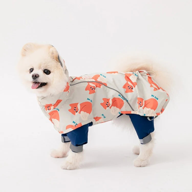 Patterned Raincoat (3 colors)