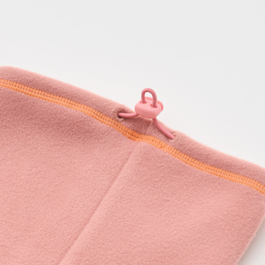 Polar Tweed Snood Top Pink