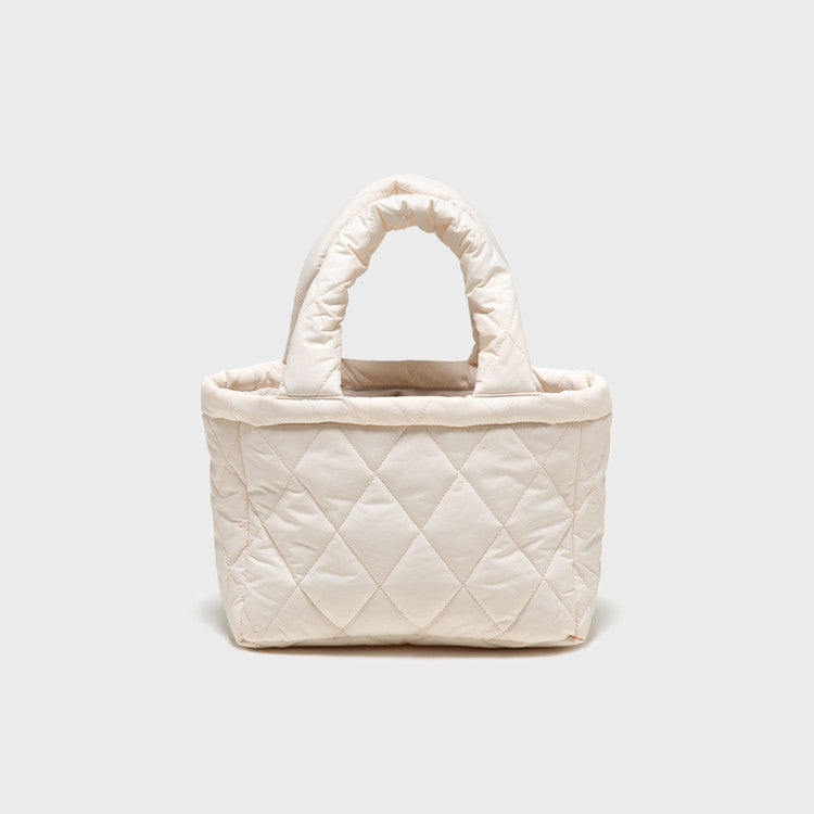 Quilted Mini Bag (Cream)