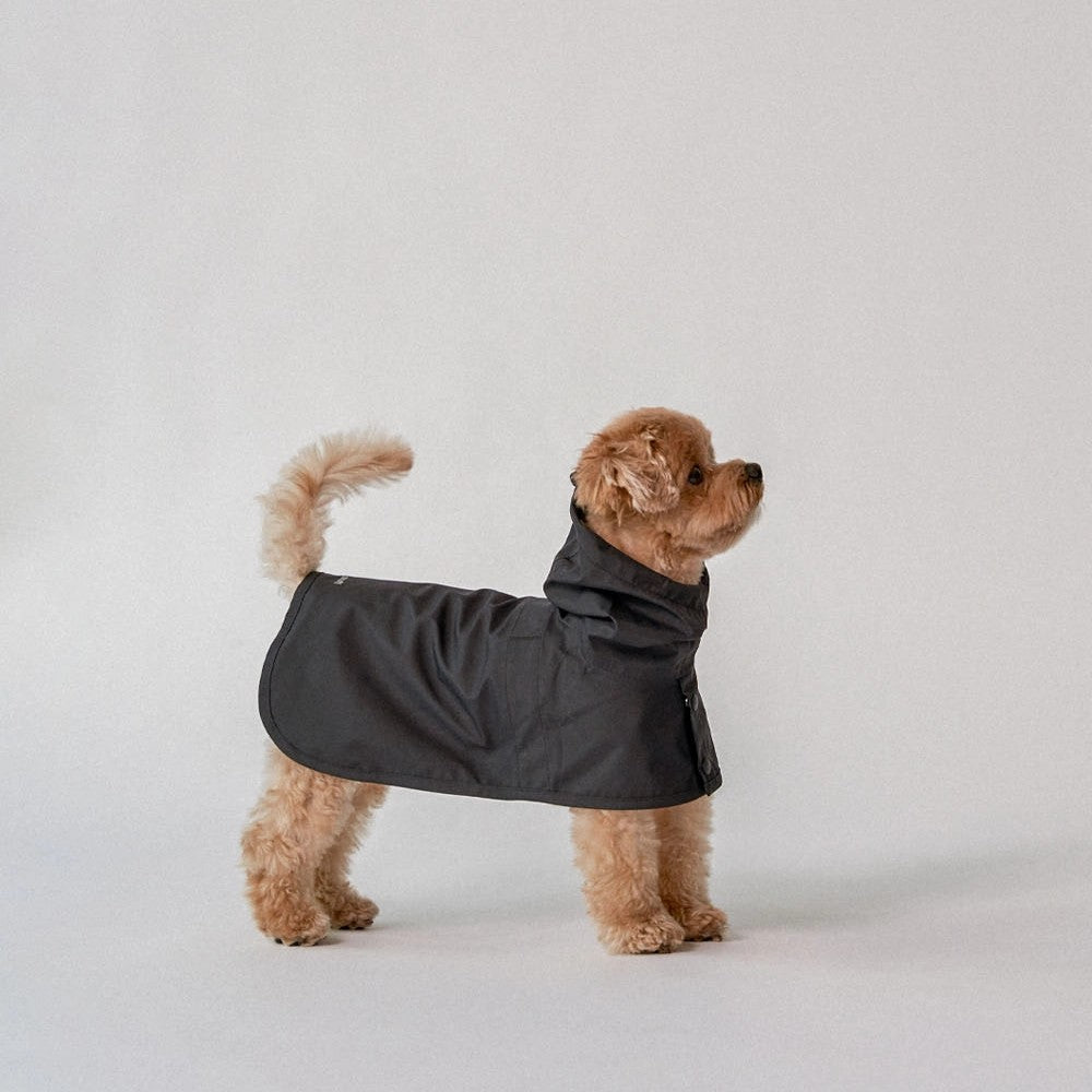 City Walk Rain Poncho Black