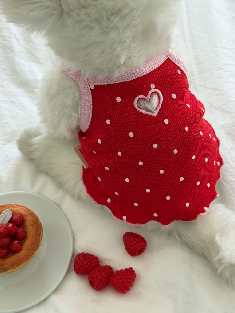 Heart Hole Polka Dot Top (2 colors)