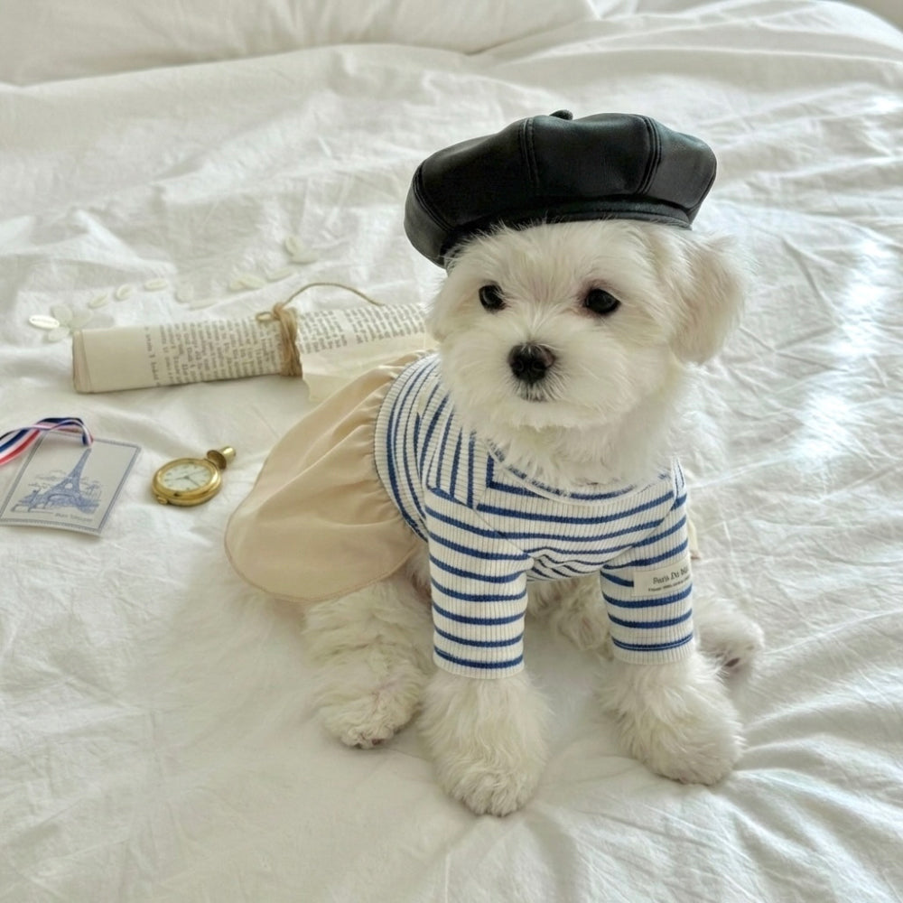 Marine French Dress (2 colors)