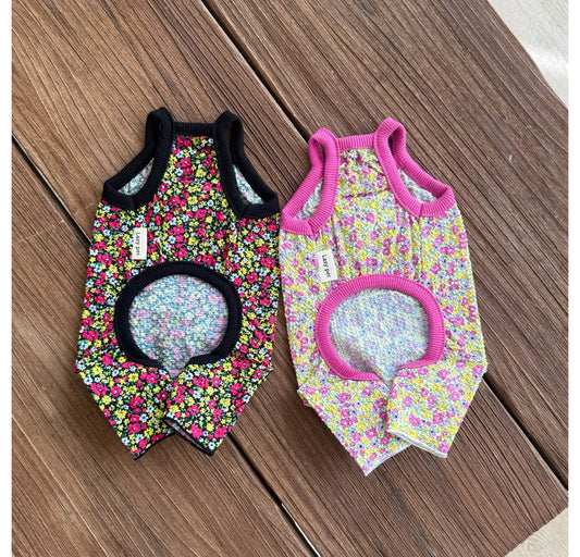 Retro Floral Onesie (2 colors)