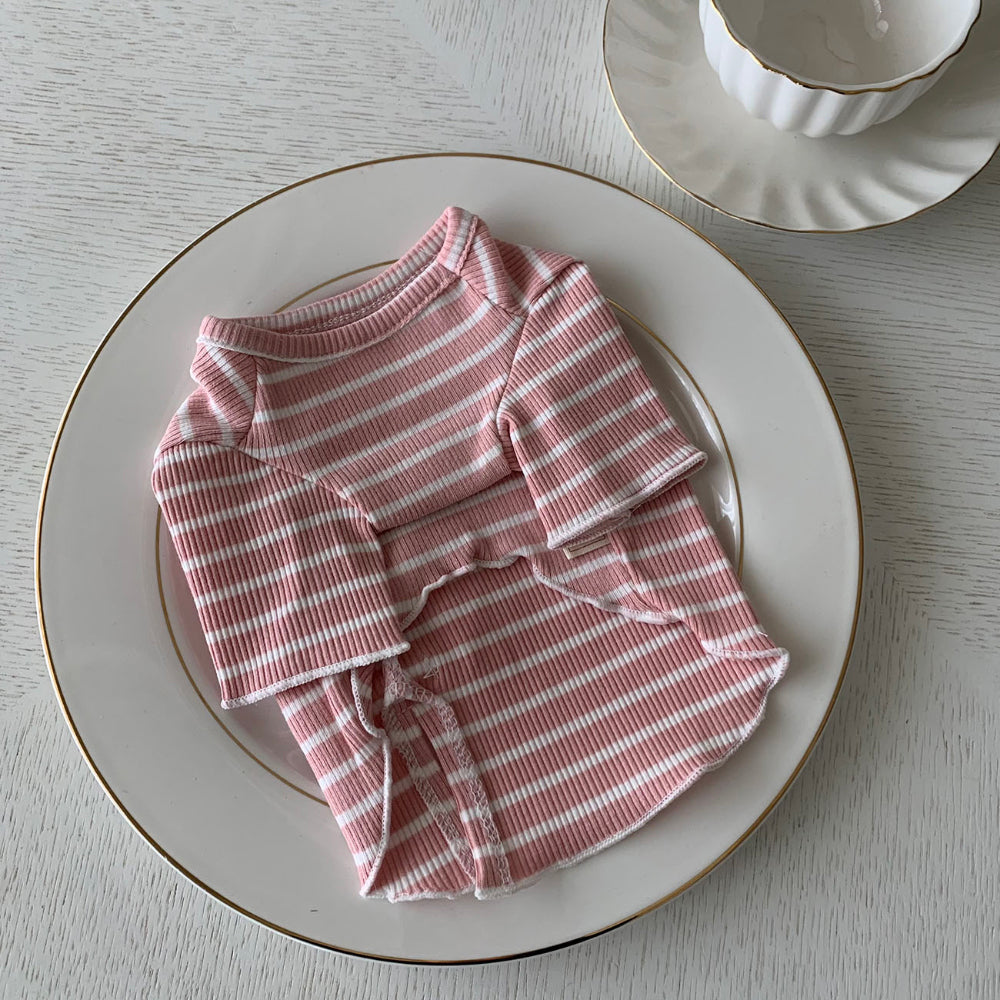 Ribbon Striped Tee (3 colors)