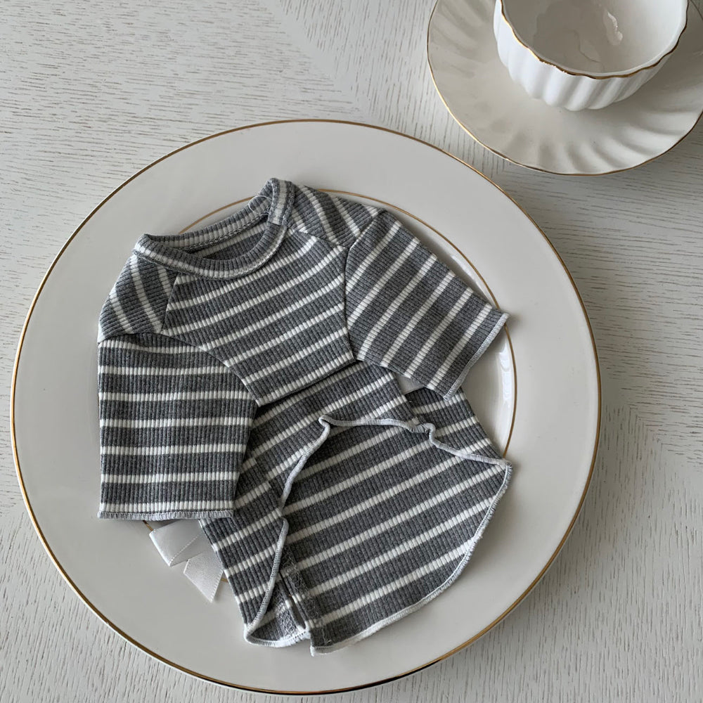 Ribbon Striped Tee (3 colors)