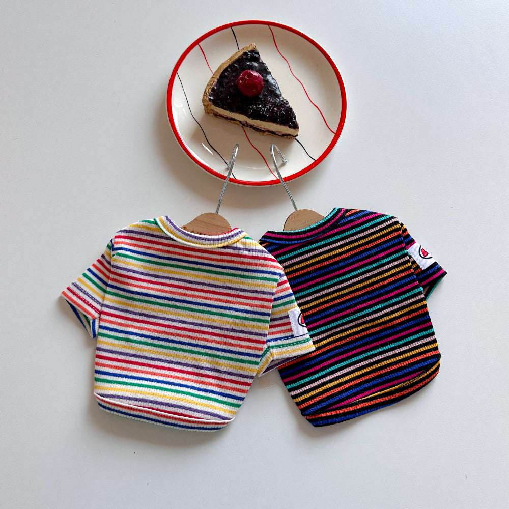 Rainbow Crop T-Shirt (2 colors)