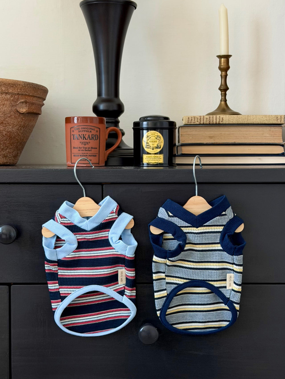 Rugby Stripe Knit Vest (2 colors)