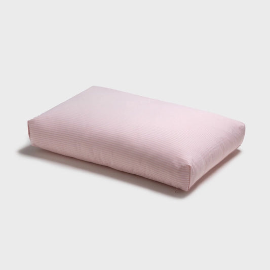 Rest Bed Striped Pale Pink
