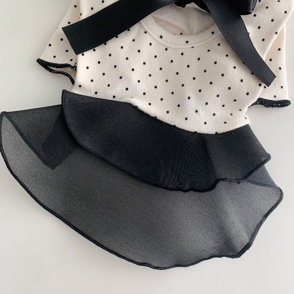 Ballet Polka Do Tee/Onesie/Dress