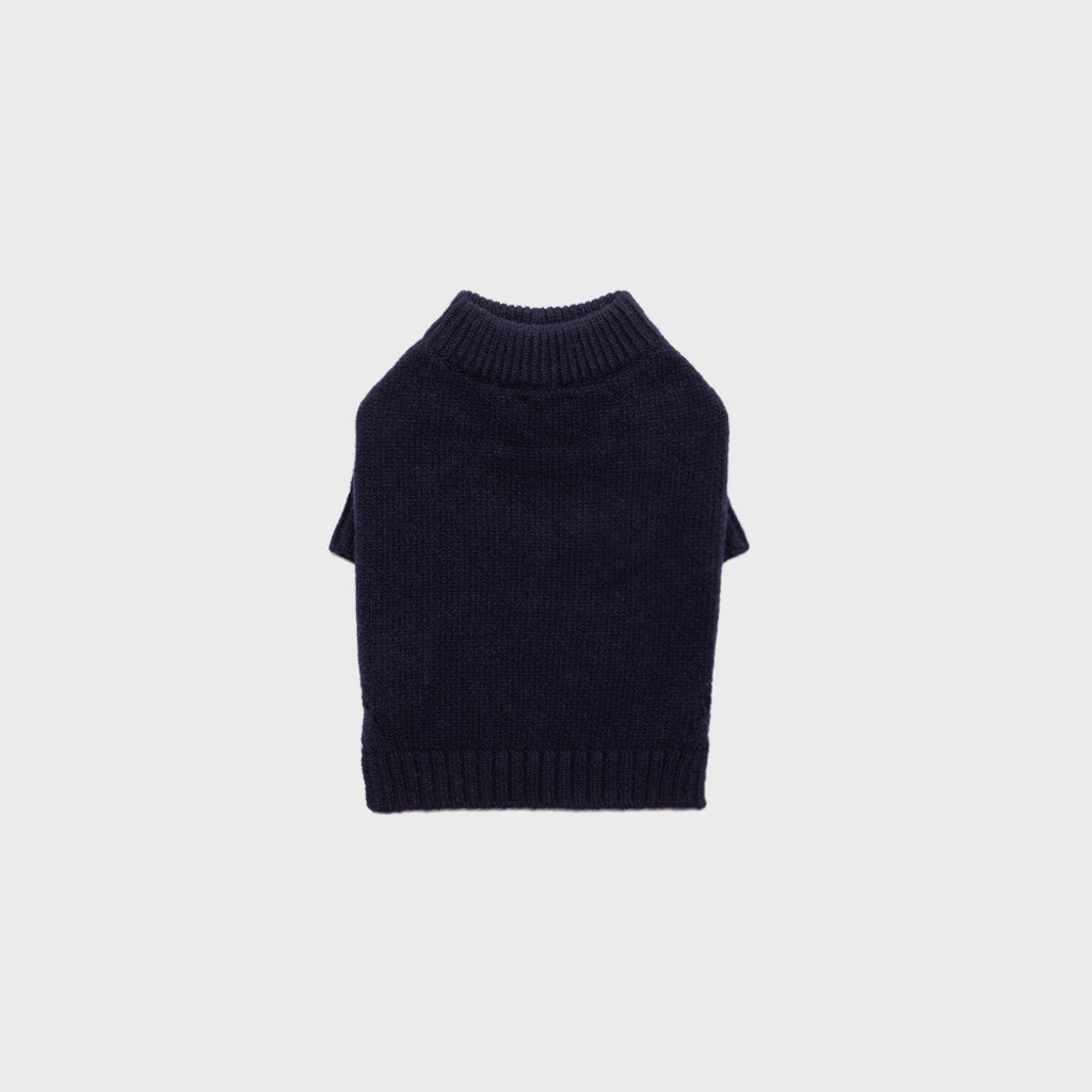 Lambswool Sweater Navy Preorder