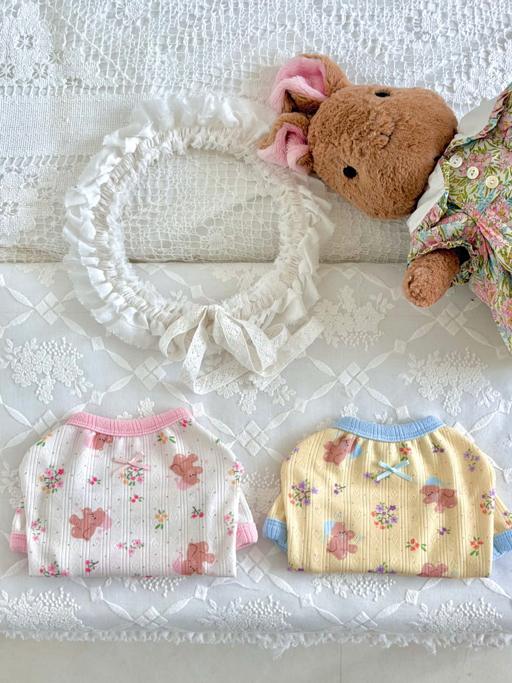 Good Night Bear Top (2 colors)