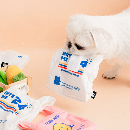 Crinkle Vinyl Bag Toy (2colors)