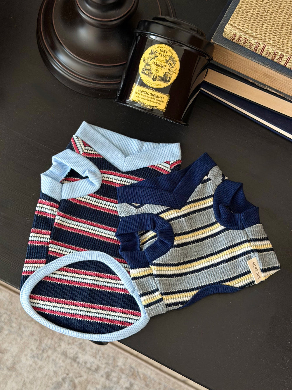 Rugby Stripe Knit Vest (2 colors)
