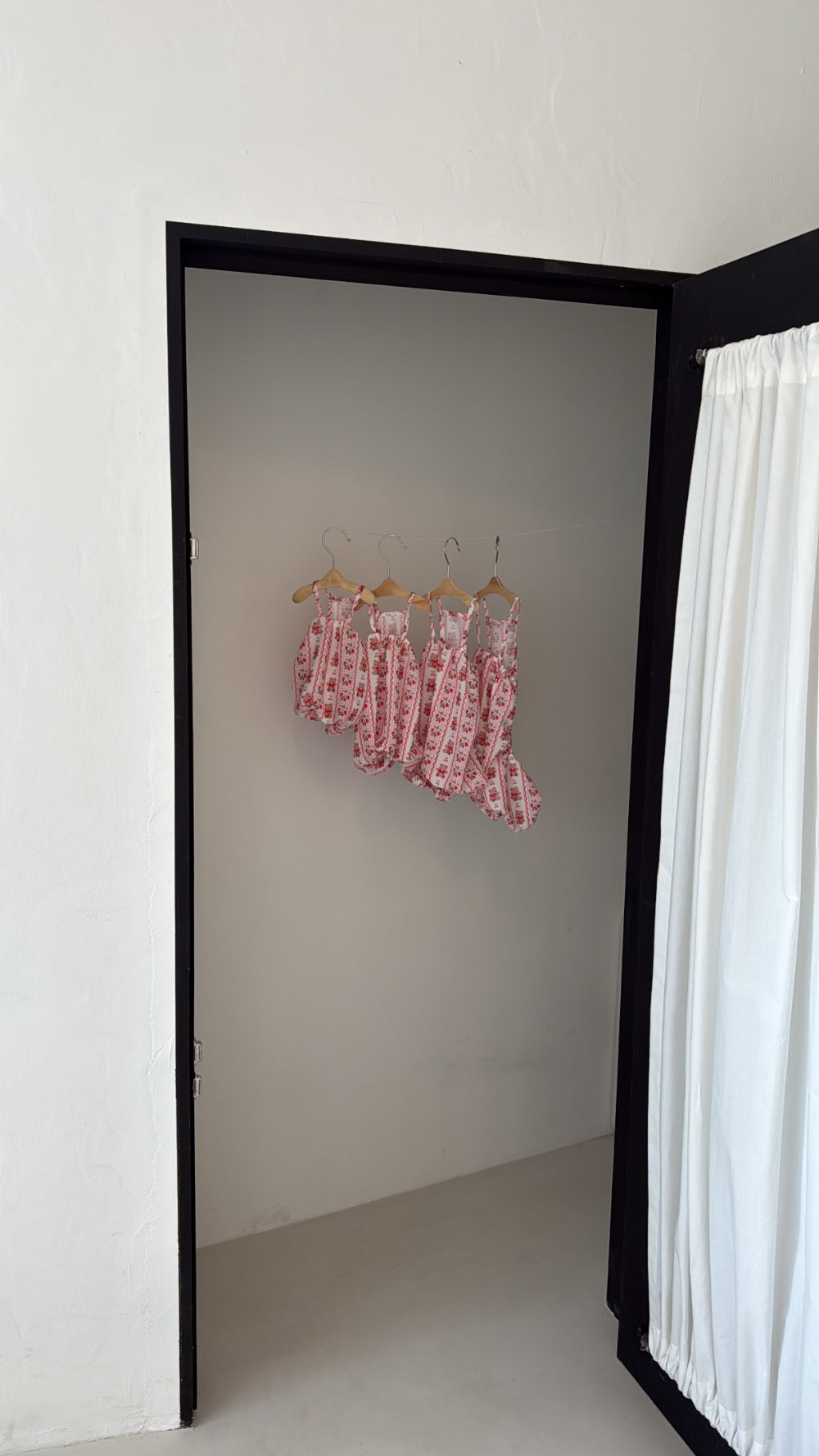 Cherry Bear Bloomers Onesie (2 colors)