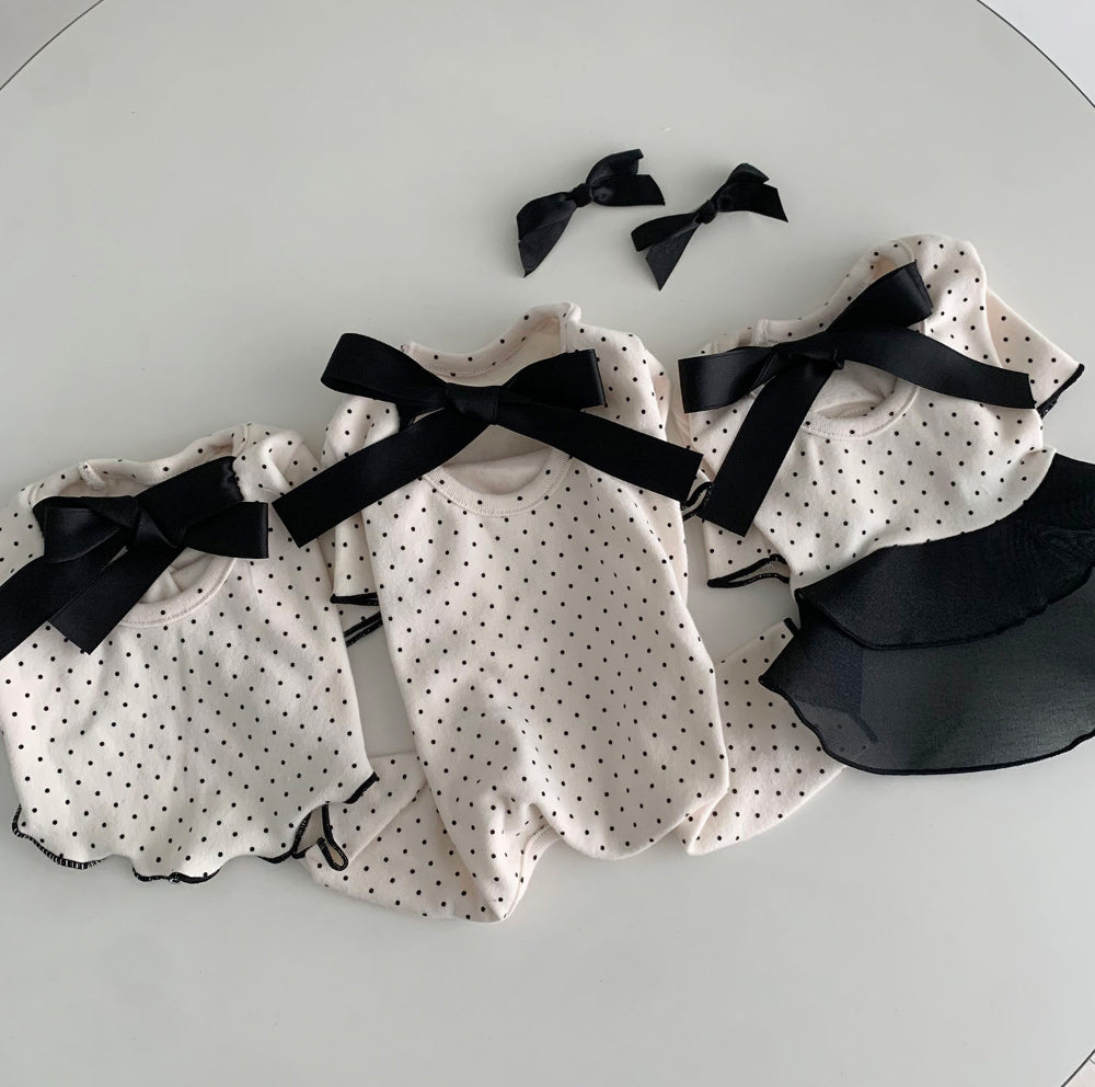 Ballet Polka Do Tee/Onesie/Dress