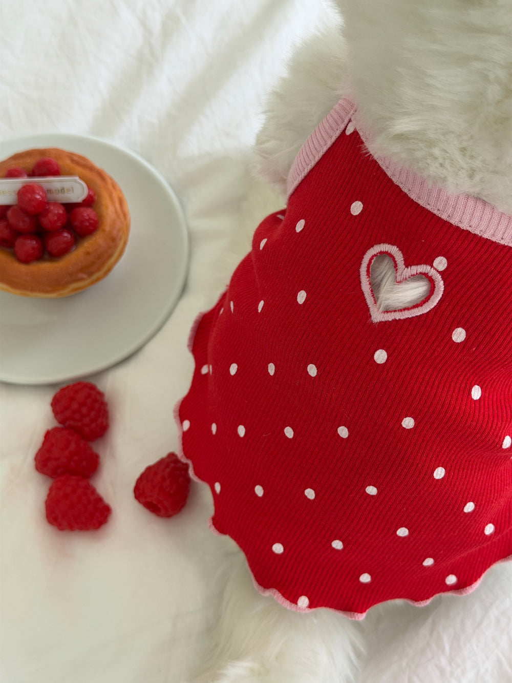 Heart Hole Polka Dot Top (2 colors)
