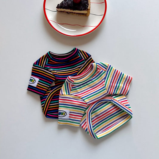 Rainbow Crop T-Shirt (2 colors)