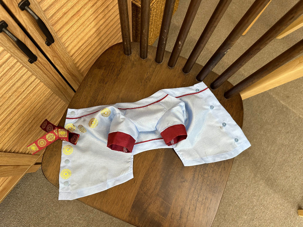 Gold Emblem Traditional Hanbok Vest (2 colors)