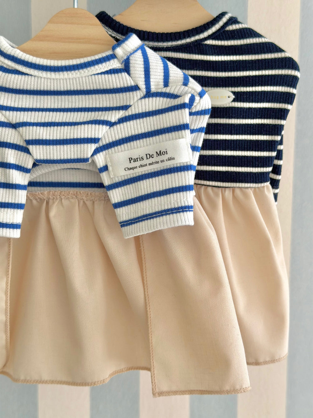 Marine French Dress (2 colors)