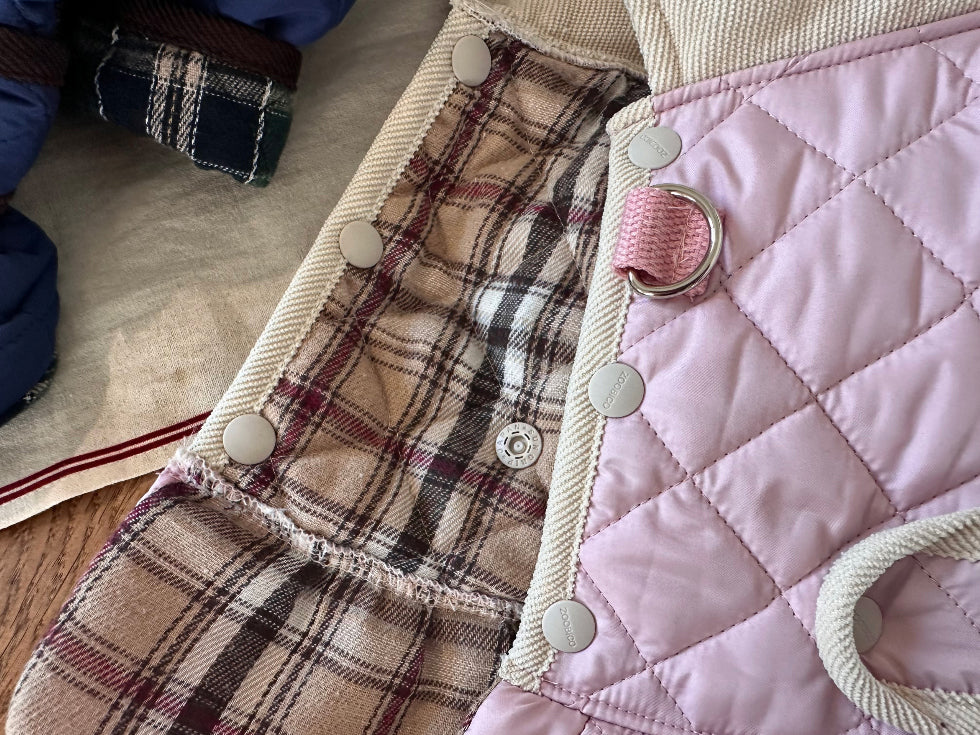 Quilted Puffer Dress (2 colors)