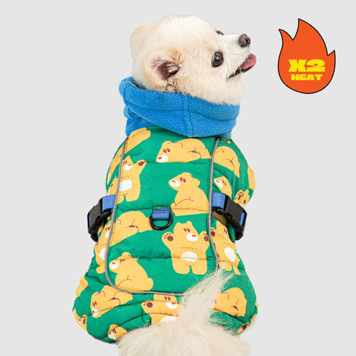 Double Heat Harness Padded Jacket (Bear)