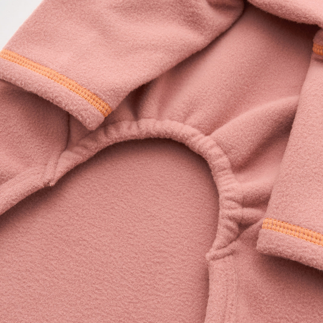 Polar Tweed Snood Top Pink