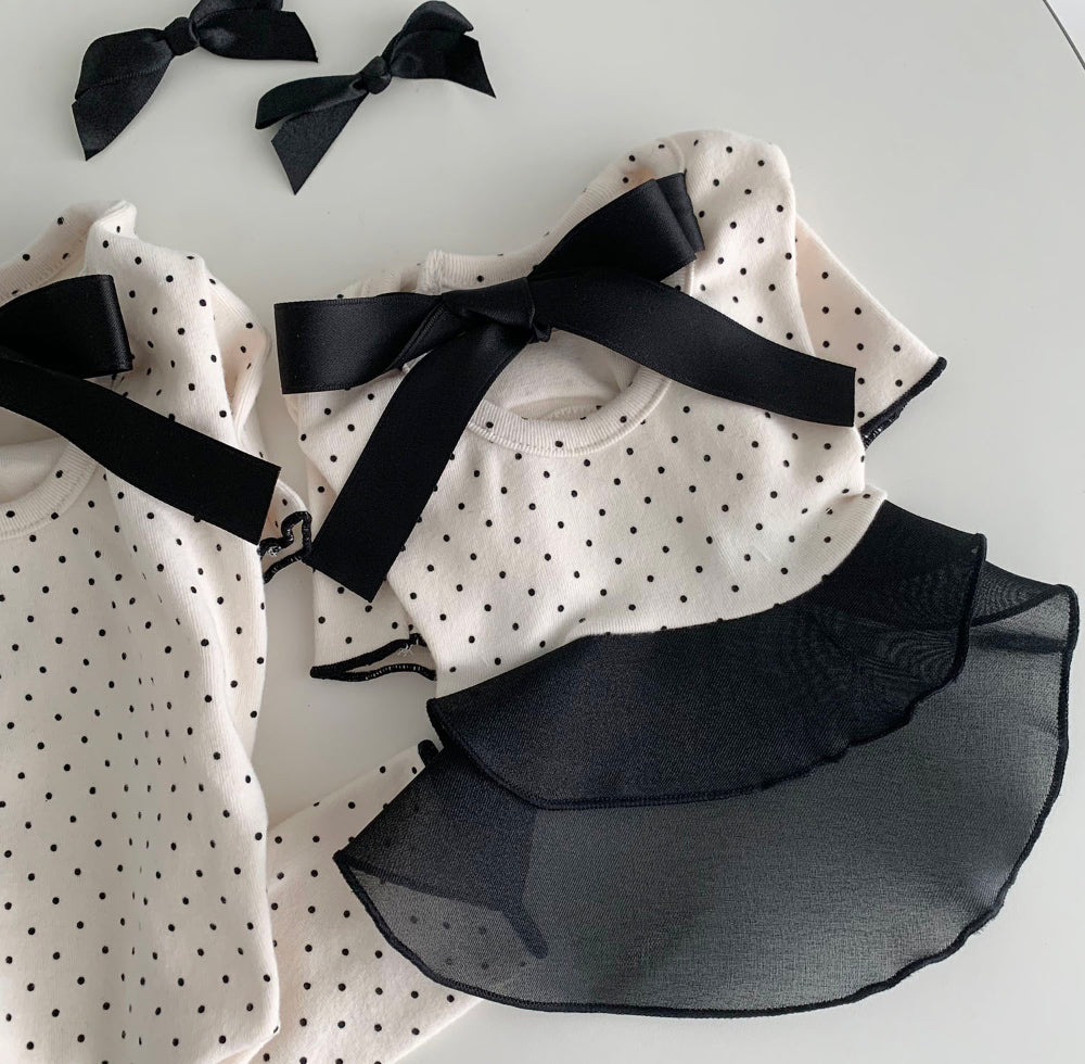 Ballet Polka Do Tee/Onesie/Dress
