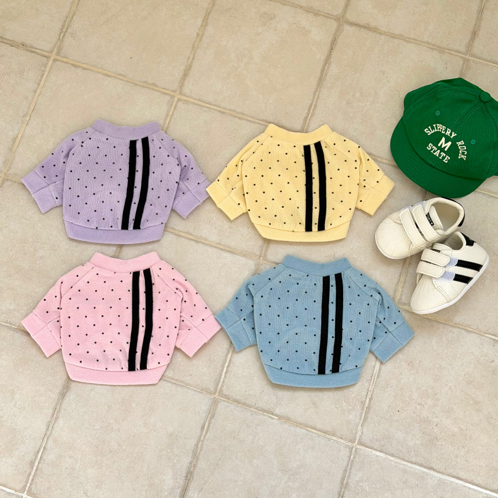 Terry Dot Sweatshirt (4 colors)