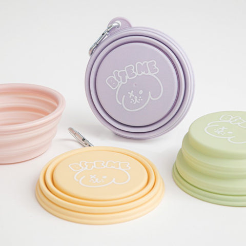 Silicone Water Bowl Pastel (4 colors)