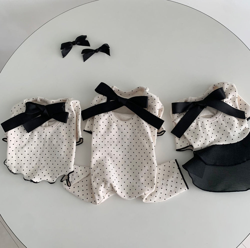 Ballet Polka Do Tee/Onesie/Dress