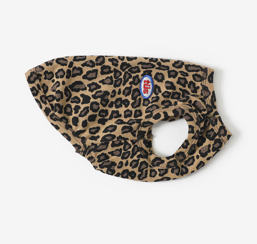 Leopard Dog Sleeveless Tee