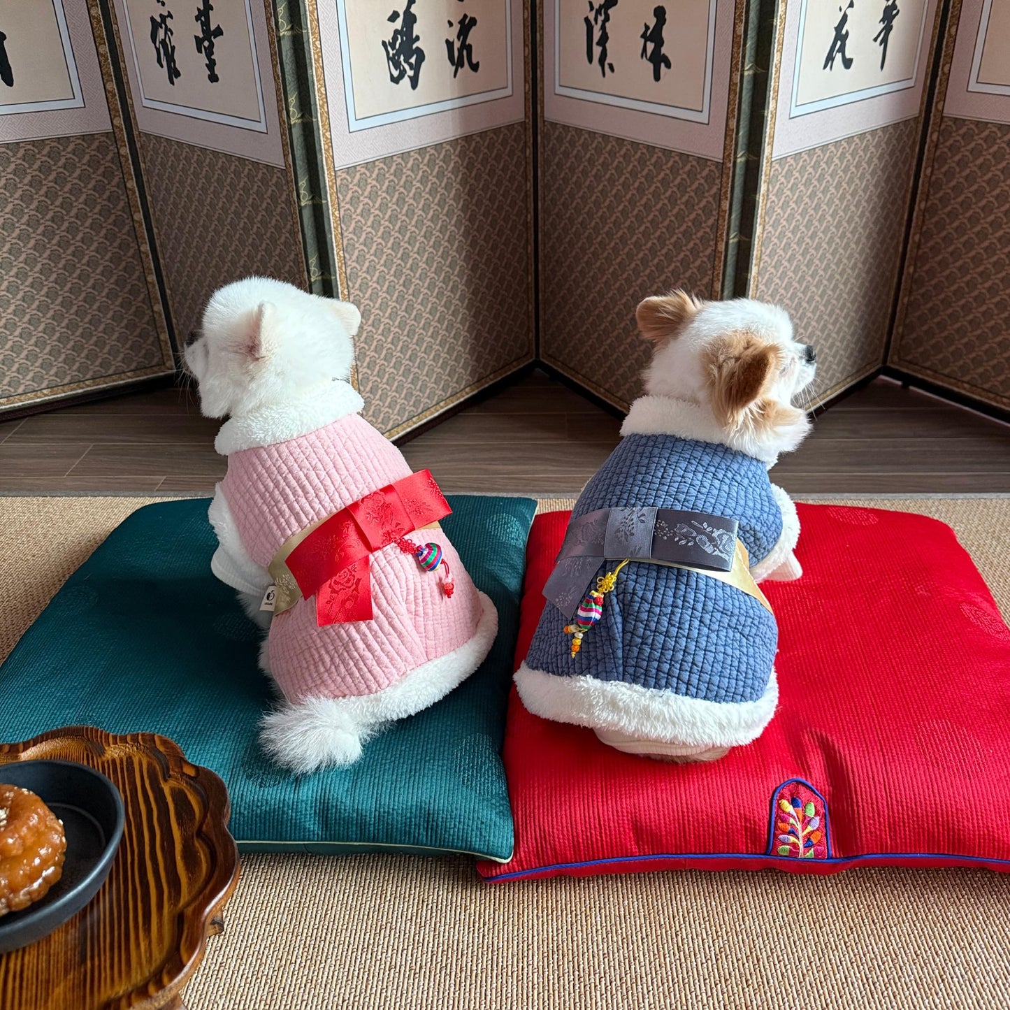 Pigment Cotton Quilted Hanbok Vest (5 colors)