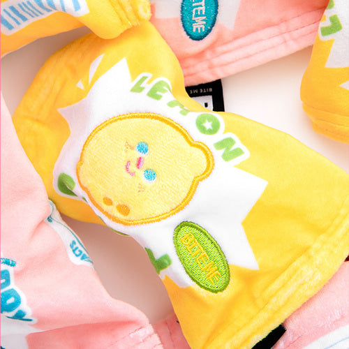 Crunchy Candy Ball Toy (Lemon & Cherry)