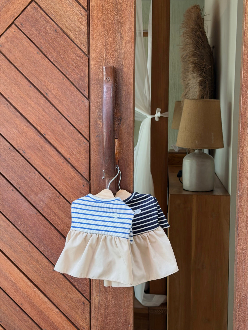 Marine French Dress (2 colors)