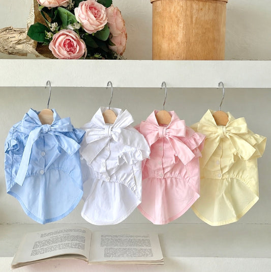 French Bow Blouse (4 colors)