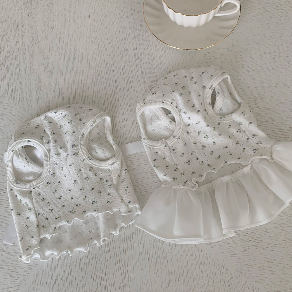 Flower Ballet Ribbon Dress/Tee