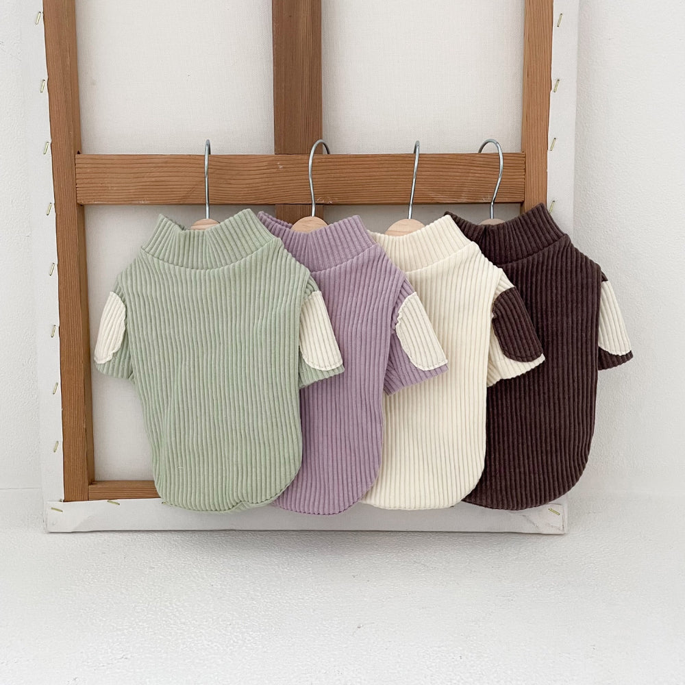 Patch Turtleneck Tee (4 colors)