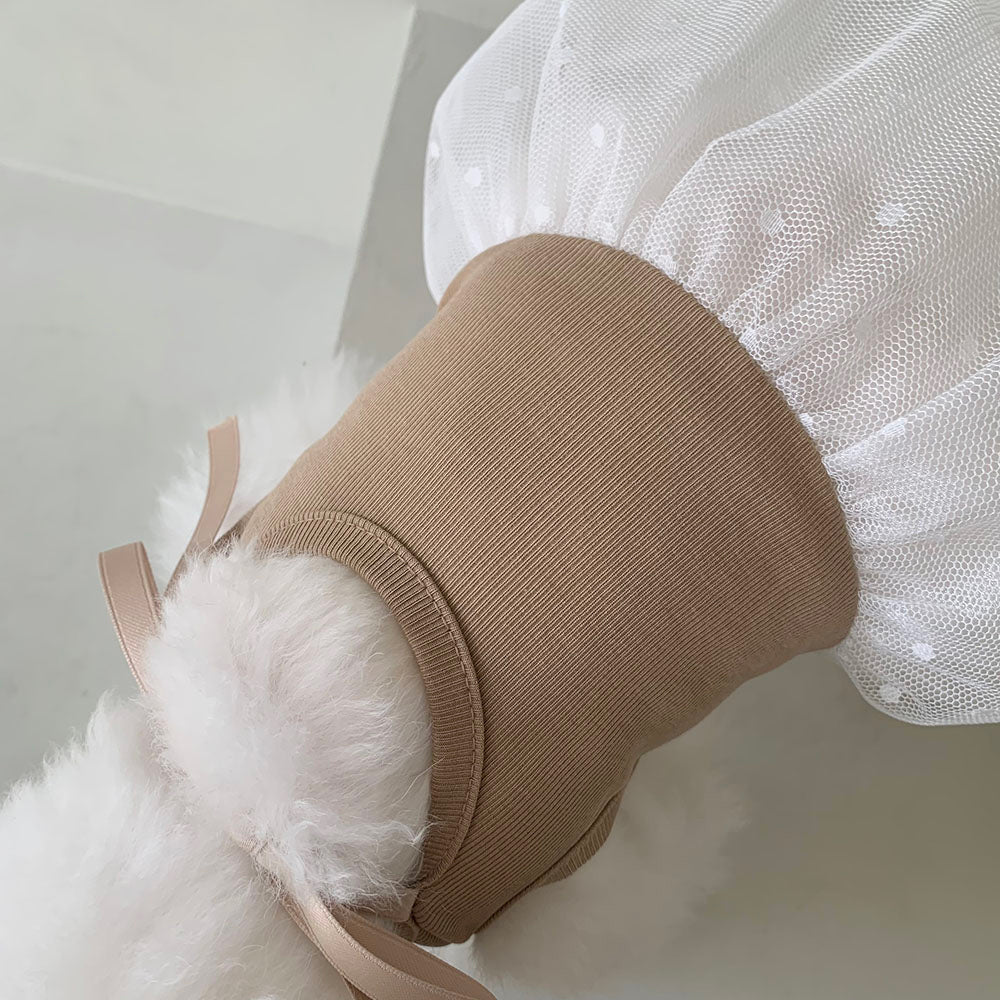 Ballet Ribbed Sleeveless Dress (2 colors)