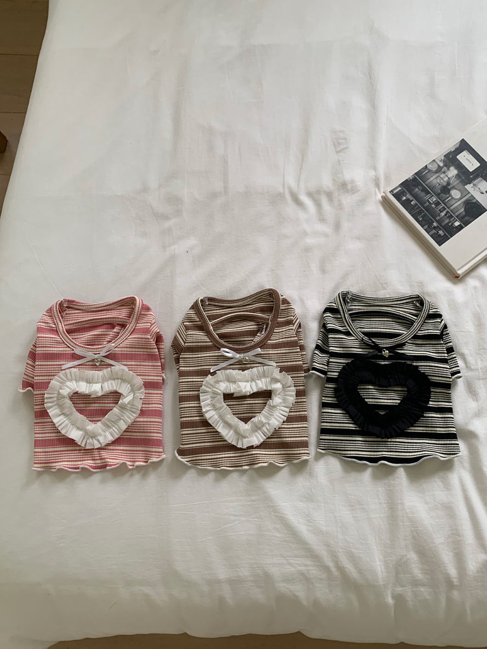 Heart Lace Tee (3 colors)