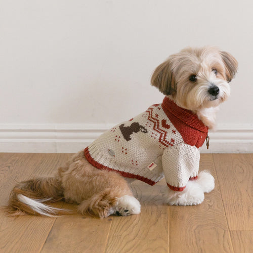 Maple Cowichan Knit Cardigan (2 colors) Preoder