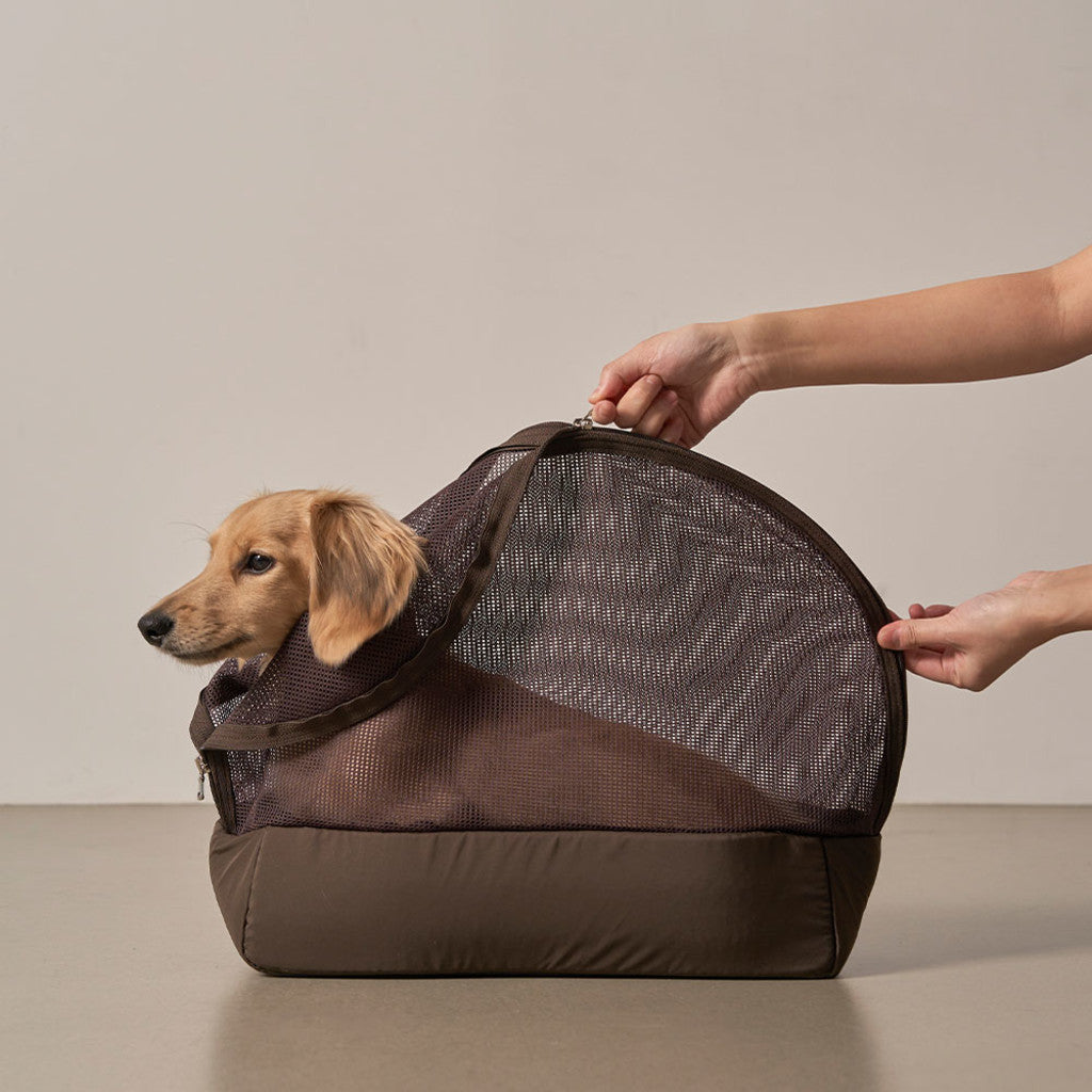 Inner Mesh Bag Brown