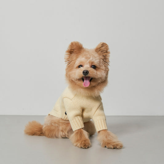 Lambswool Sweater Lemon Preorder