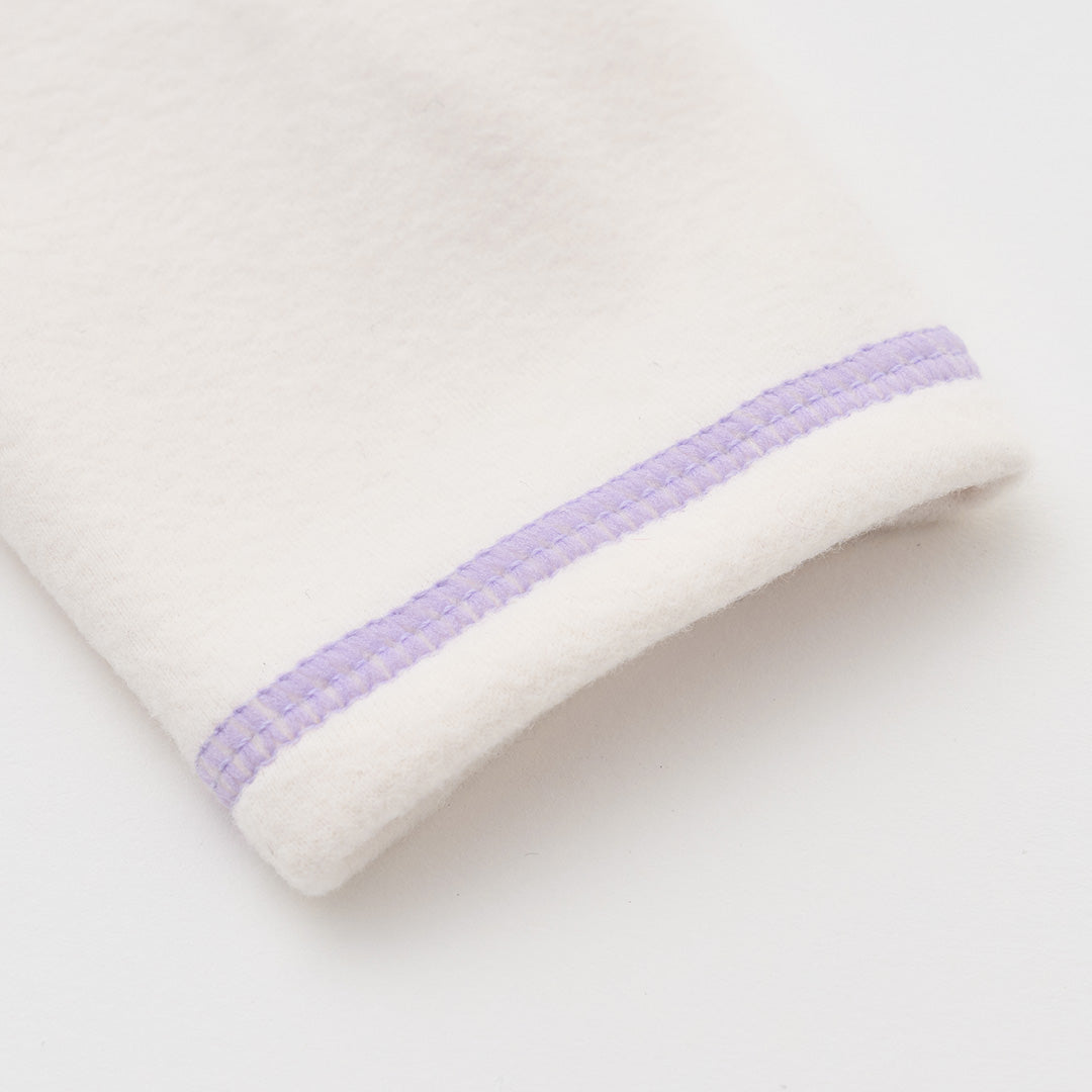 Polar Tweed Snood Top Off White
